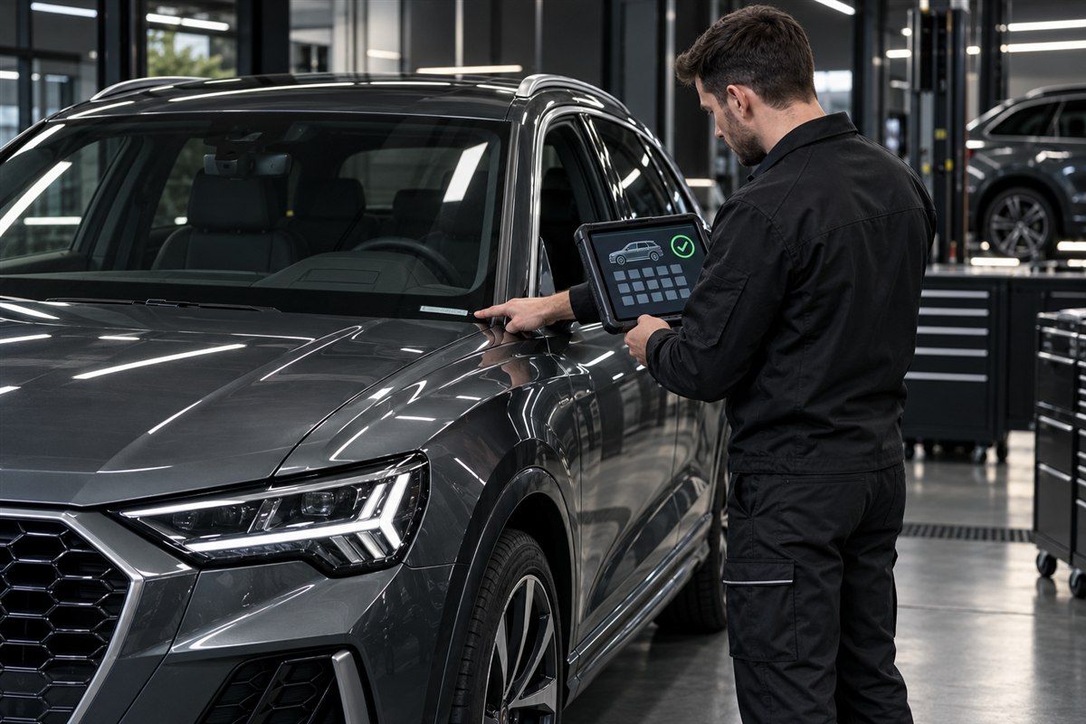 Проверка Audi по VIN на открытые отзывные кампании