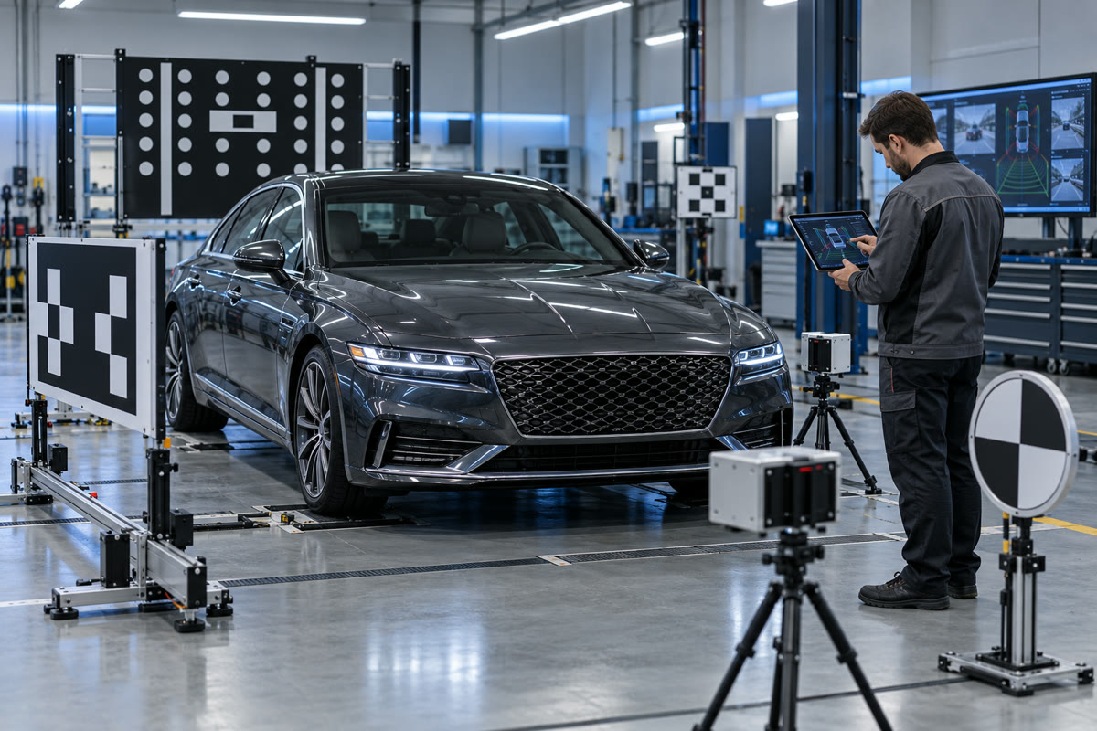 Диагностика камер и радаров системы помощи водителю Mercedes-Benz Диагностика камер и радаров системы помощи водителю Mercedes-Benz