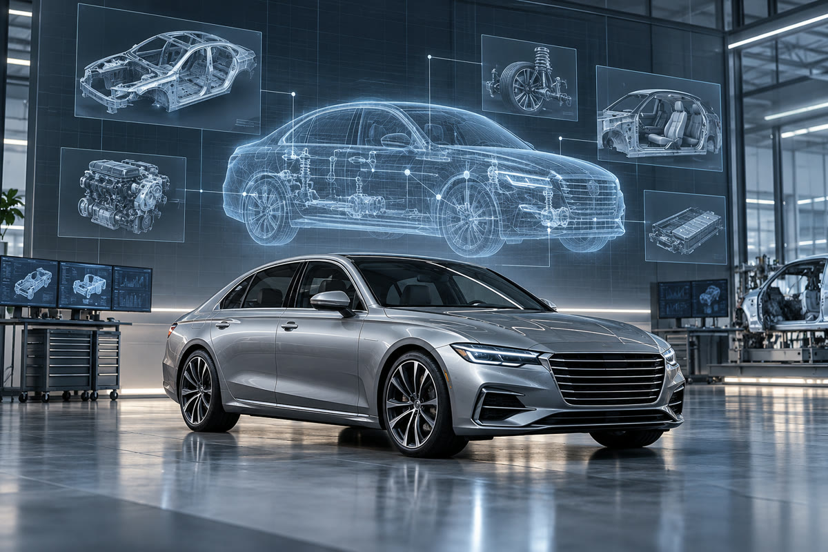 Цифровой двойник автомобиля Mercedes-Benz и сервисные данные Цифровой двойник автомобиля Mercedes-Benz и сервисные данные